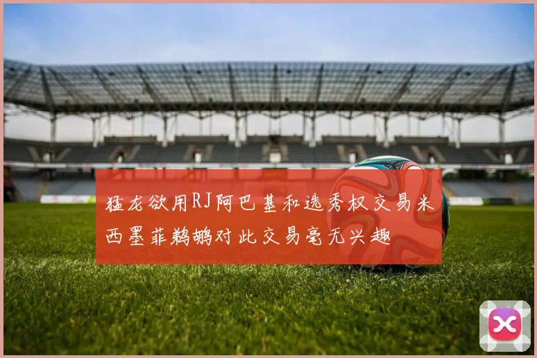 猛龙欲用RJ阿巴基和选秀权交易米西墨菲鹈鹕对此交易毫无兴趣